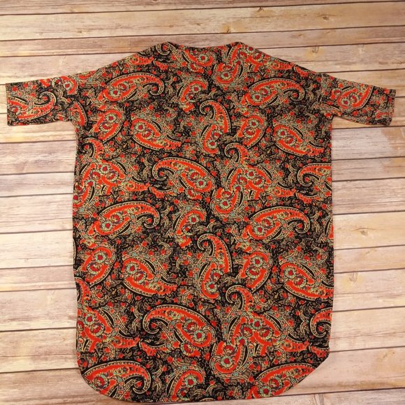 Lularoe XXS Irma Tunic Colorful Paisley Oversize - Picture 5 of 5